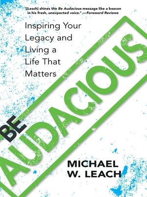 cover image of Be Audacious